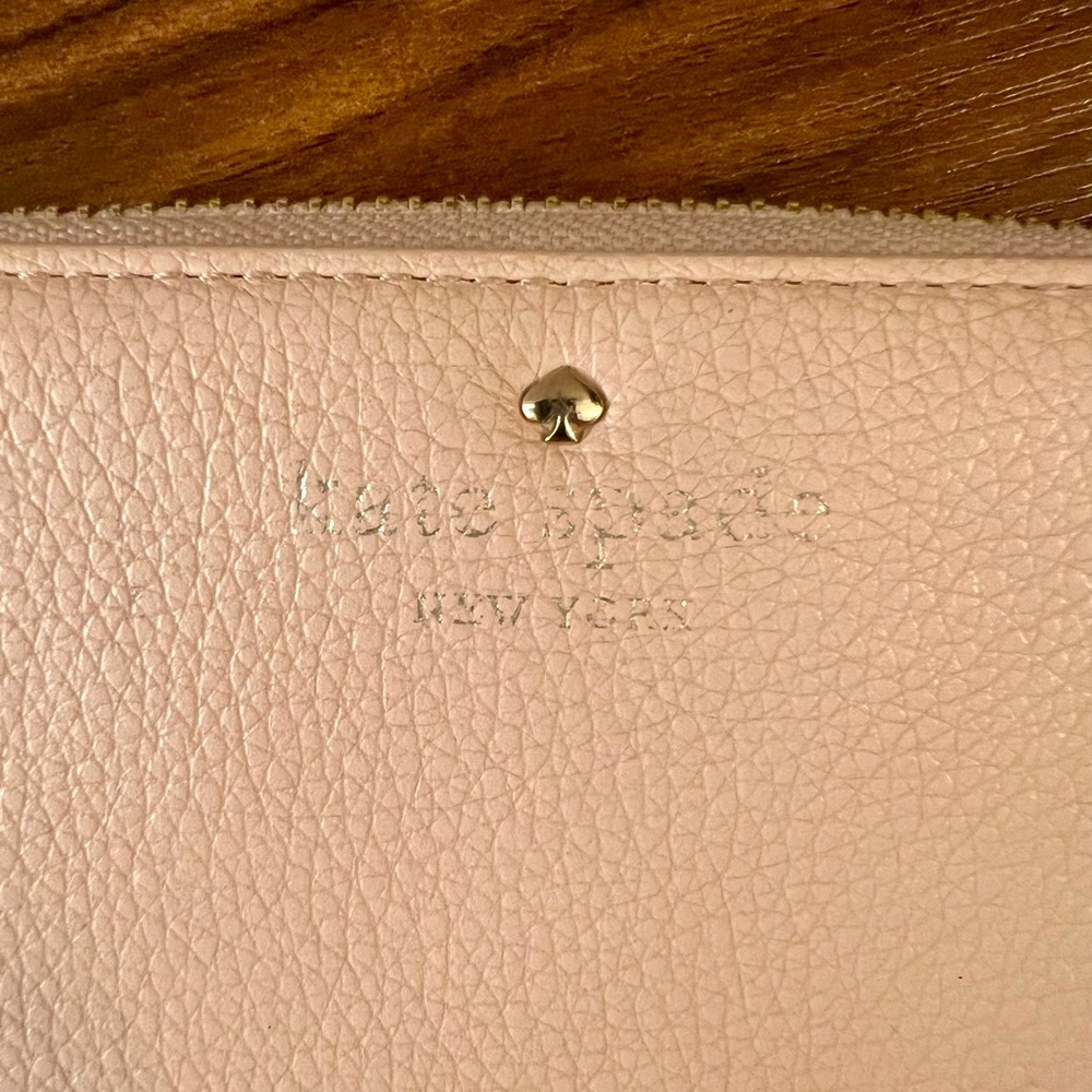 Pink Zip-Around Wallet - Picture 3 of 8